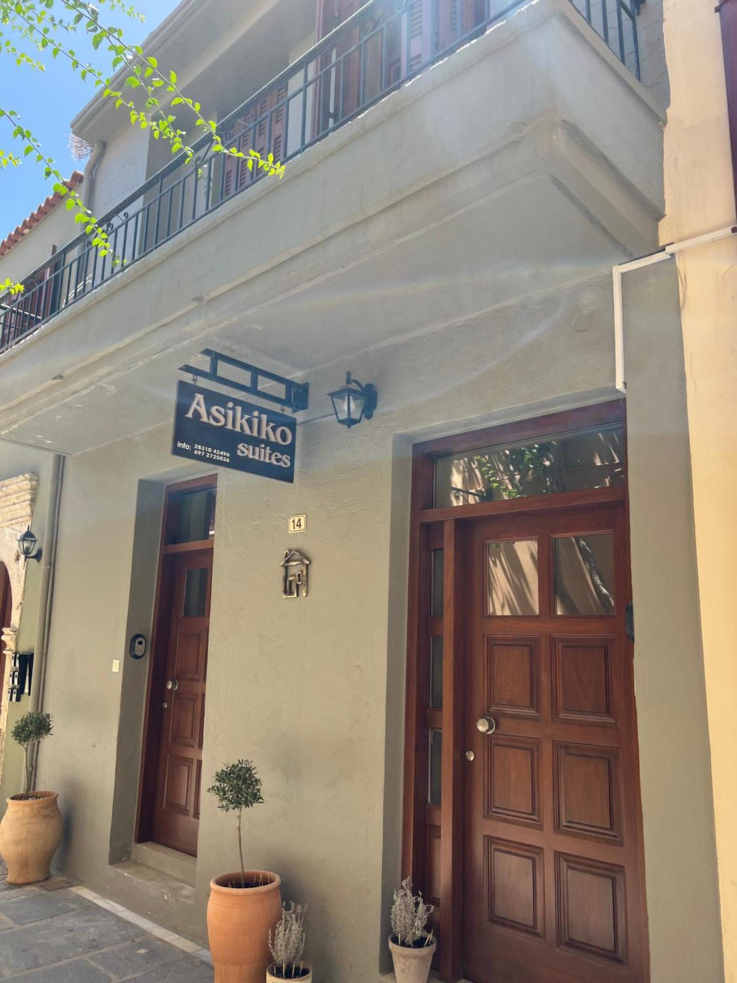 Asikiko Suites Rethymno  Bagian luar foto
